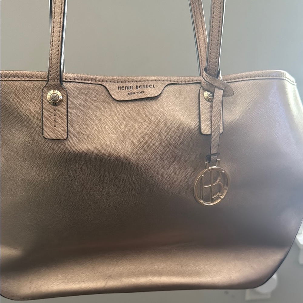 Henri Bendel Brown Tote Bag with Spacious Design